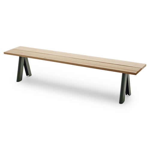 Overlap Bench Hunter Green