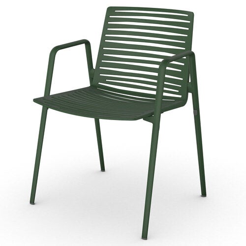 Zebra lenestol Dark Green