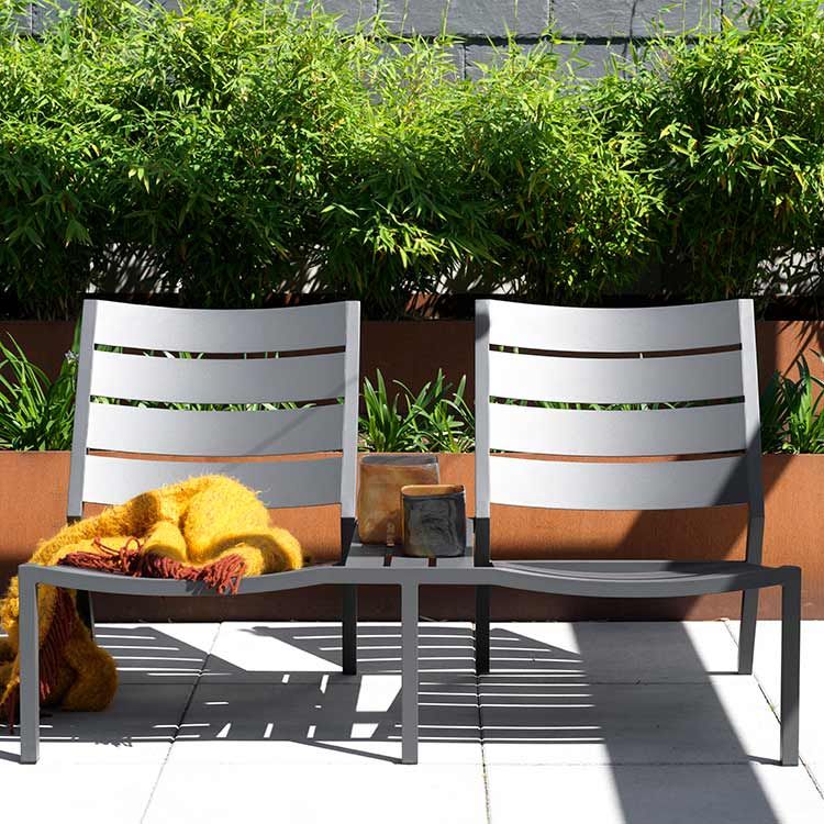 Delia Duo sofa antrasitt Brafab