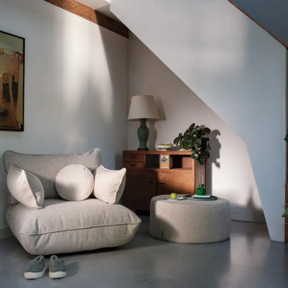 sumo armlene boucle recycled beige