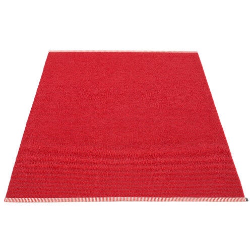 Mono matte 230x320 cm dark red / red 