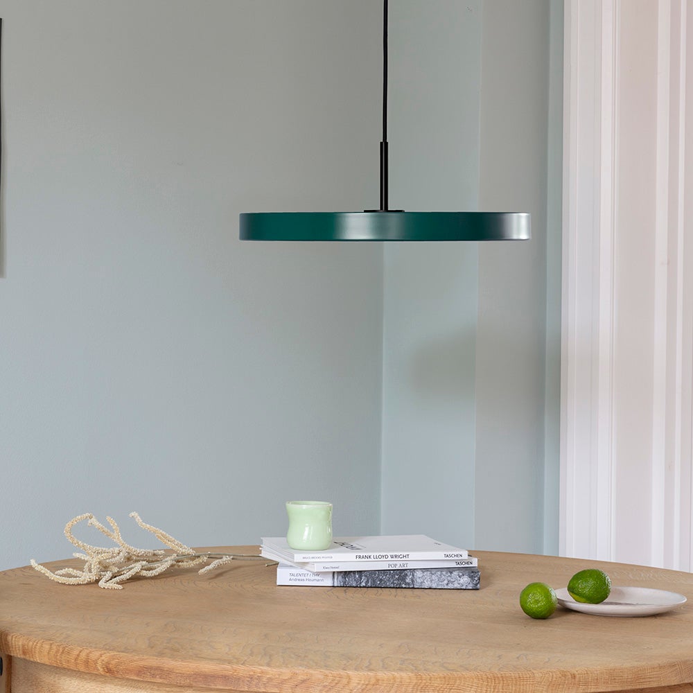 Asteria Medium Taklampe Ø43 cm Forest Green/Svart