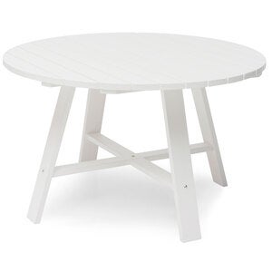 Läckö Spisebord Ø120 cm Hvit