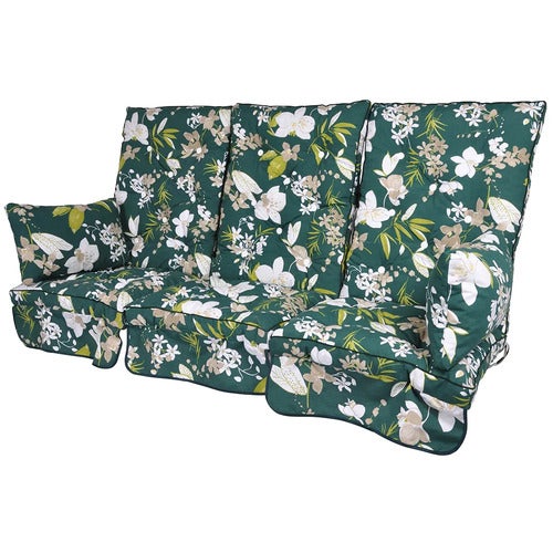 Hengekøyeputer Høy Rygg Green Botanical