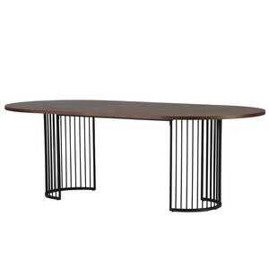 Hamneskär spisebord 110x220 cm Valnøtt 