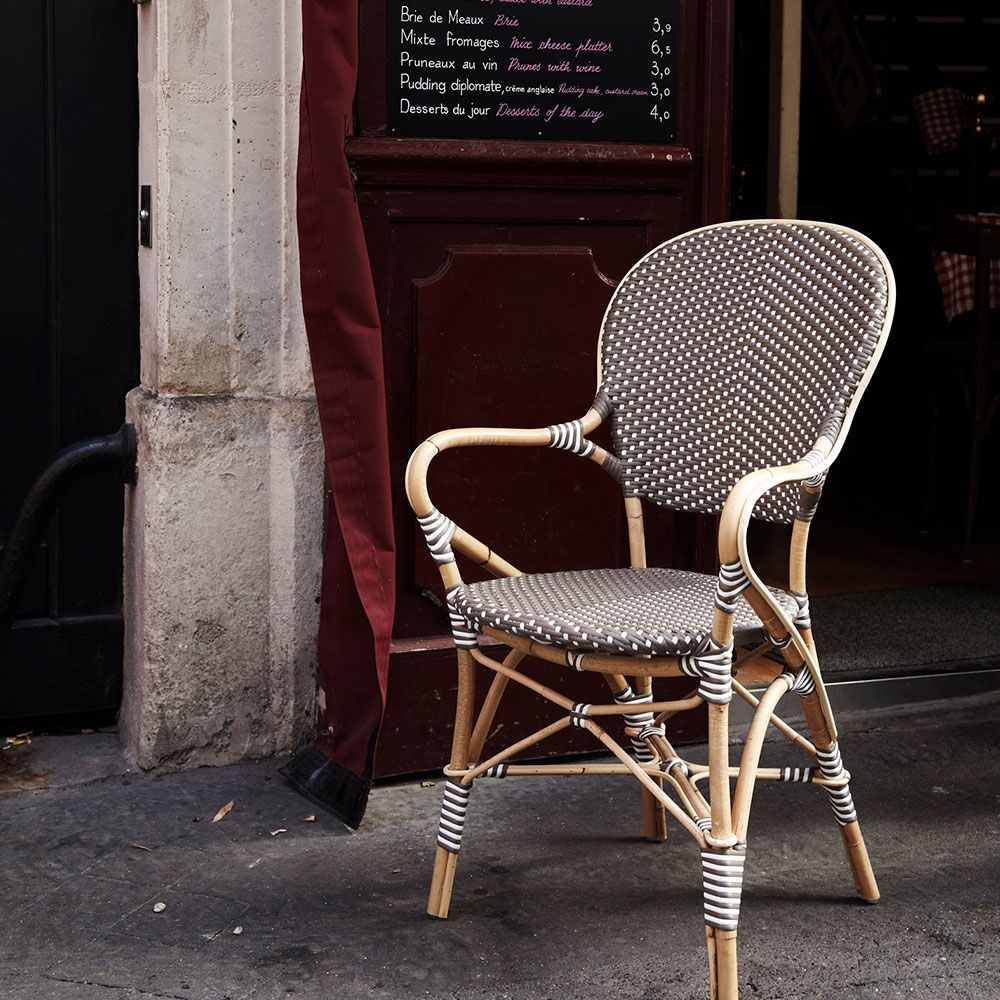 Isabell armlenestol Taupe