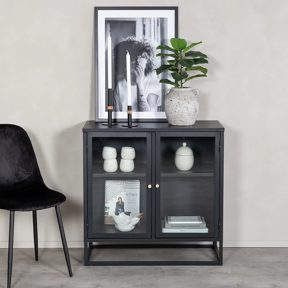 Bakal Skap 85x85 cm Svart 