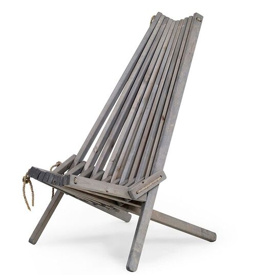 Ribbon hvilestol grå Brafab