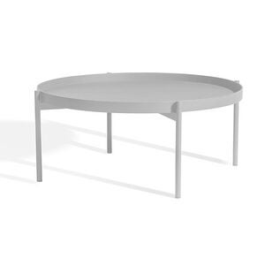 Saltö salongbord Ø 85 cm lysegrå Skargaarden