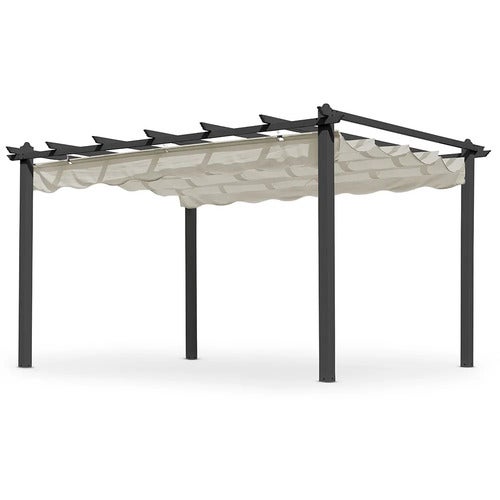 Skanör Paviljong 300x400 cm svart/sand