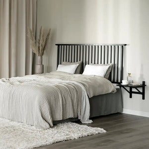 Riggins sengegavl 194x84 cm svart