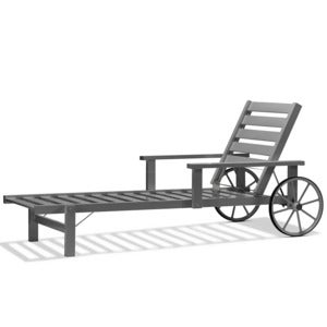 Solseng aluminium grå 