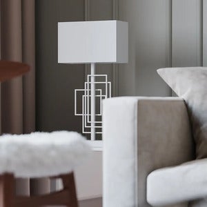 Paragon Bordlampe 69 cm Hvit