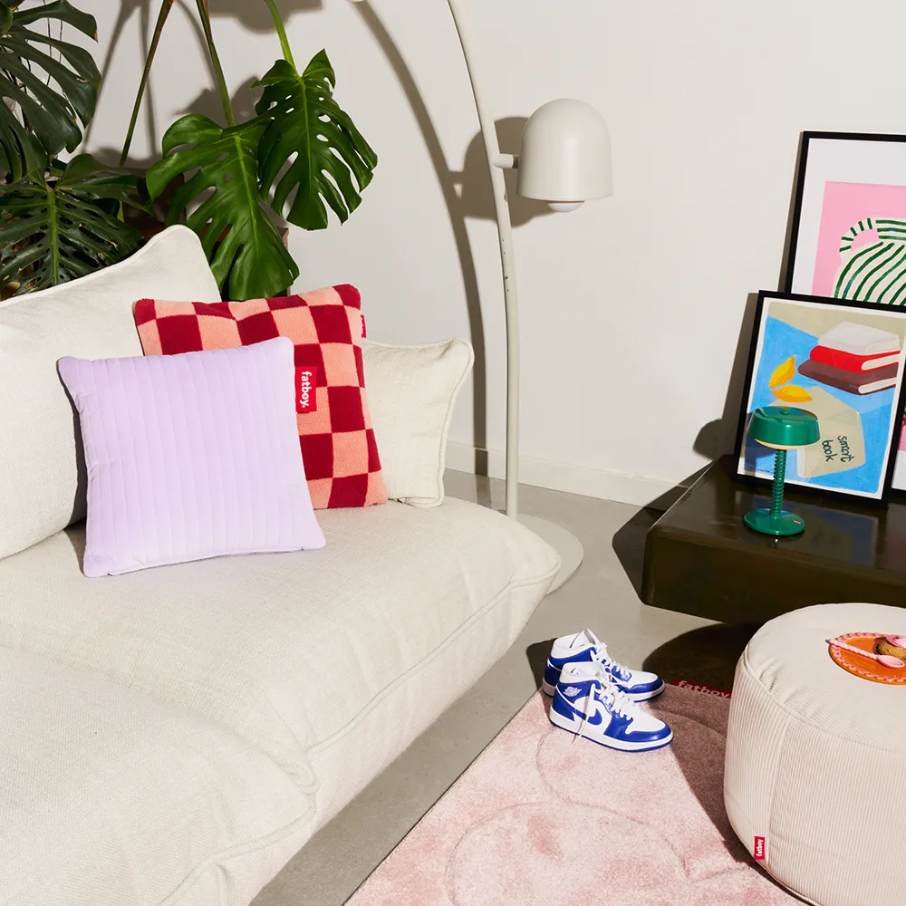 Hotspot quadro line varmepute velvet lilac