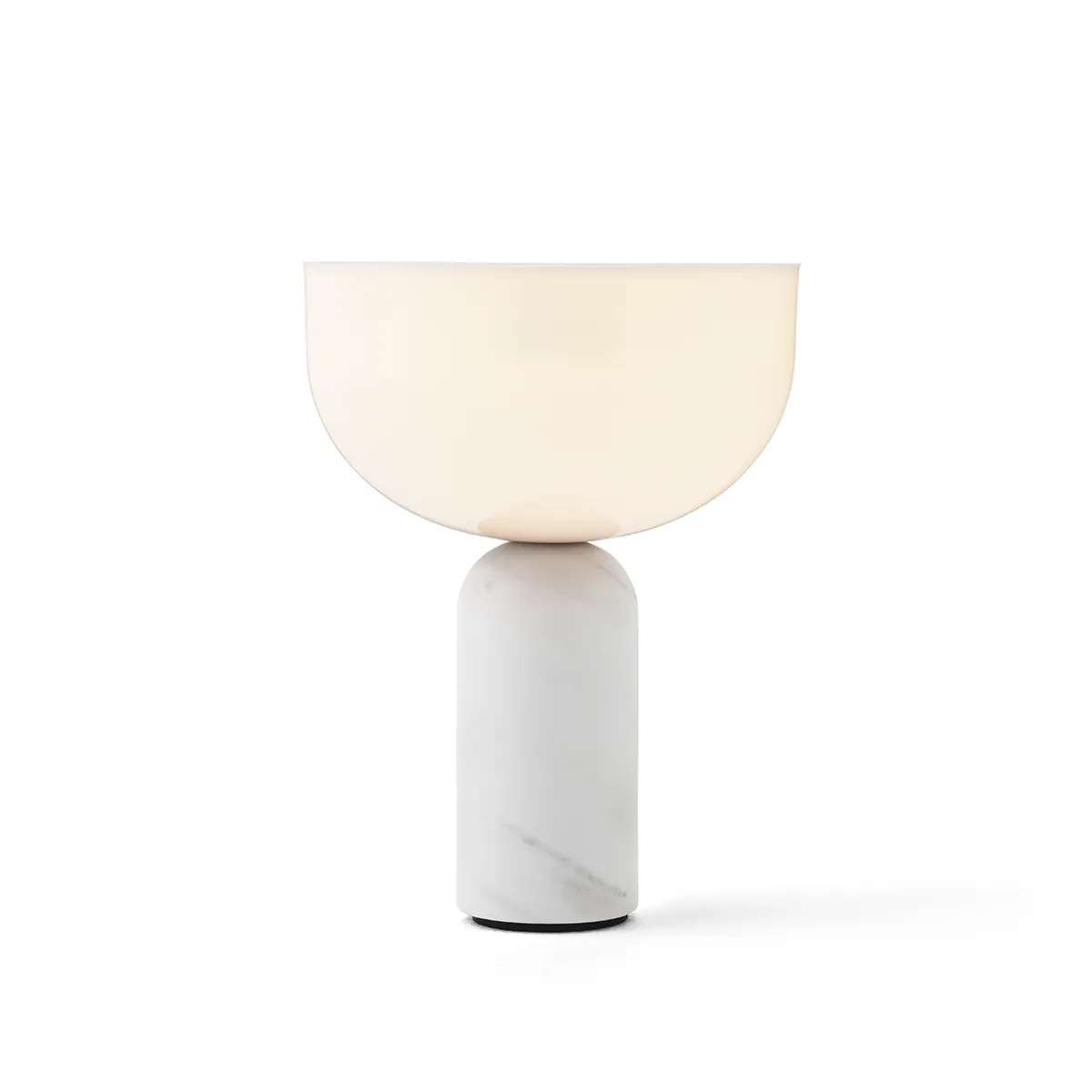Kizu Bærbar bordlampe Hvit Marble