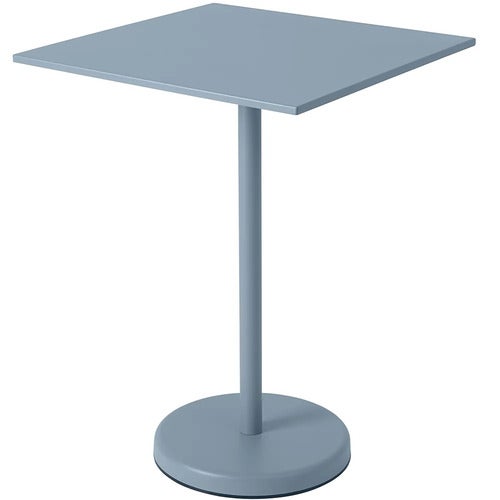 Linear Steel Barbord 70x70 h: 95 cm Pale Blue 