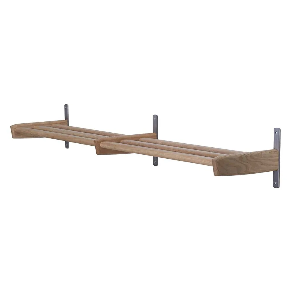 Meja Skohylle 115 cm Hvitoljet eik