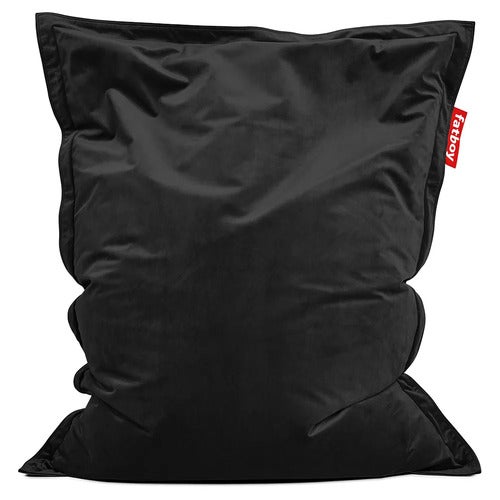 Original slim velvet recycled black