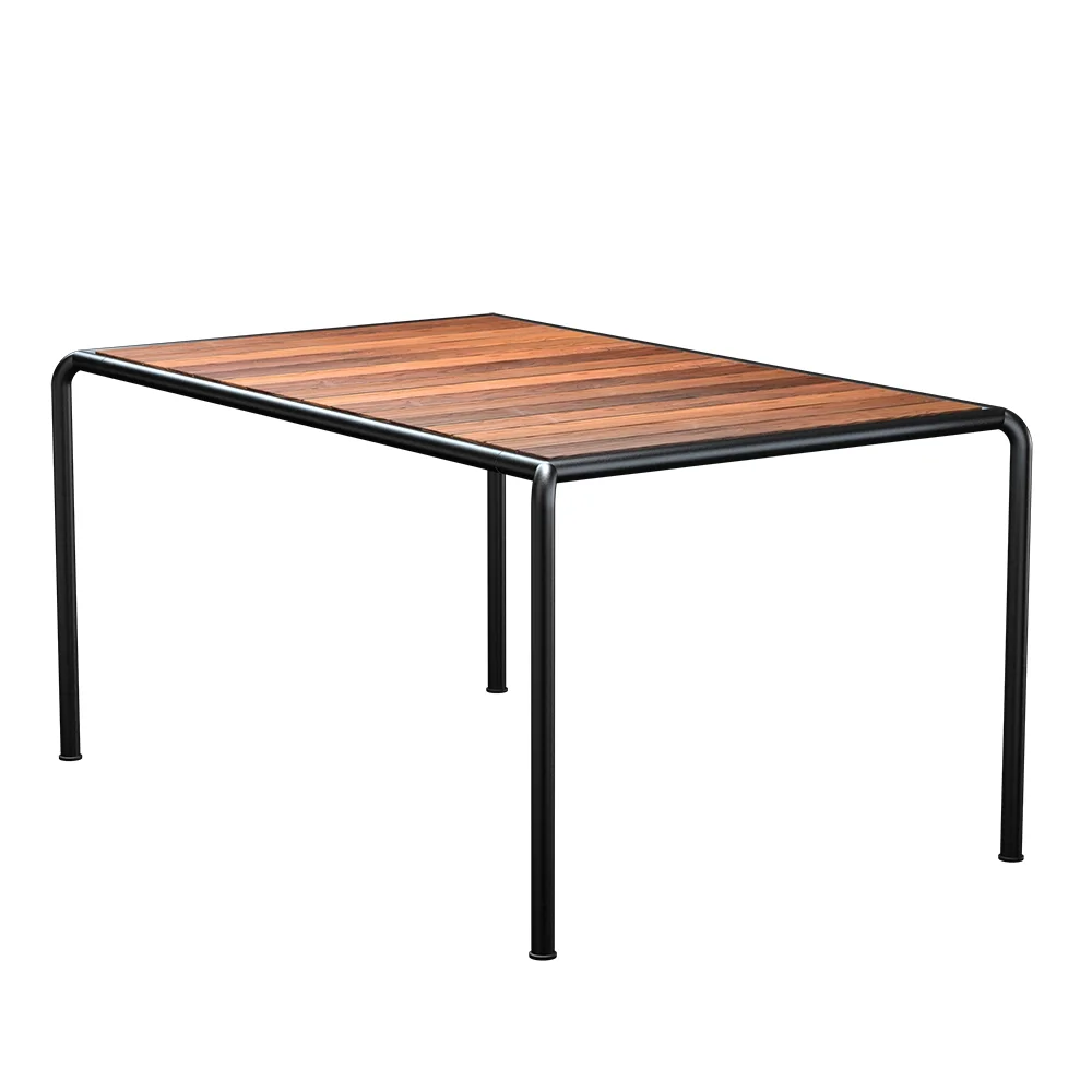 Houe, AVANTI Spisebord 153x98 cm ask/svart