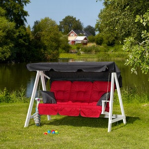 Kornhult hammock hvit furu Brafab