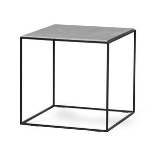 Lime salongbord 50x50 cm betonglaminat