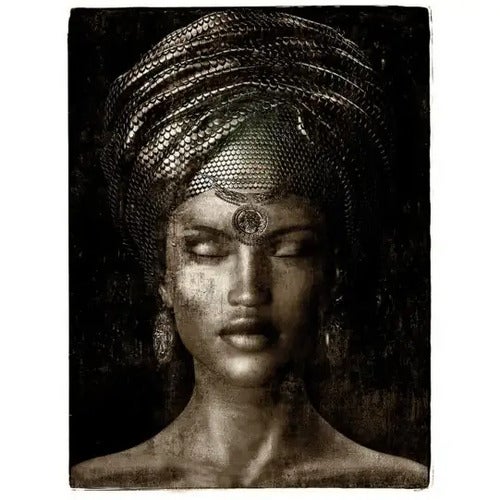 Veggdekor Glamour Girl Sepia 120 x 180 cm Artwood