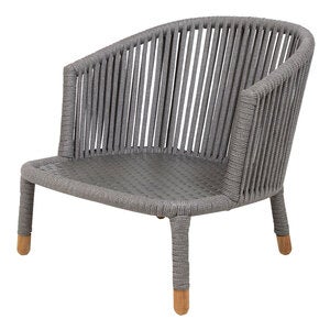 Moments Lounge lenestol grå