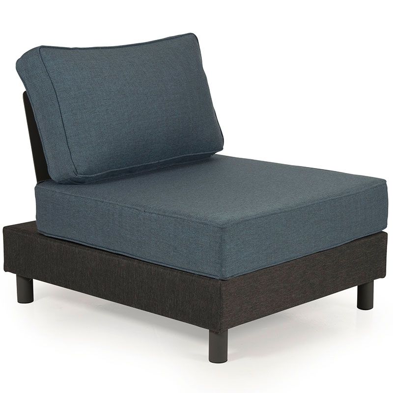 Battleford midtdel grå inkl. puter Brafab