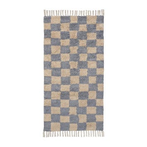 Vaskbar Teppe Mara Mist Blue