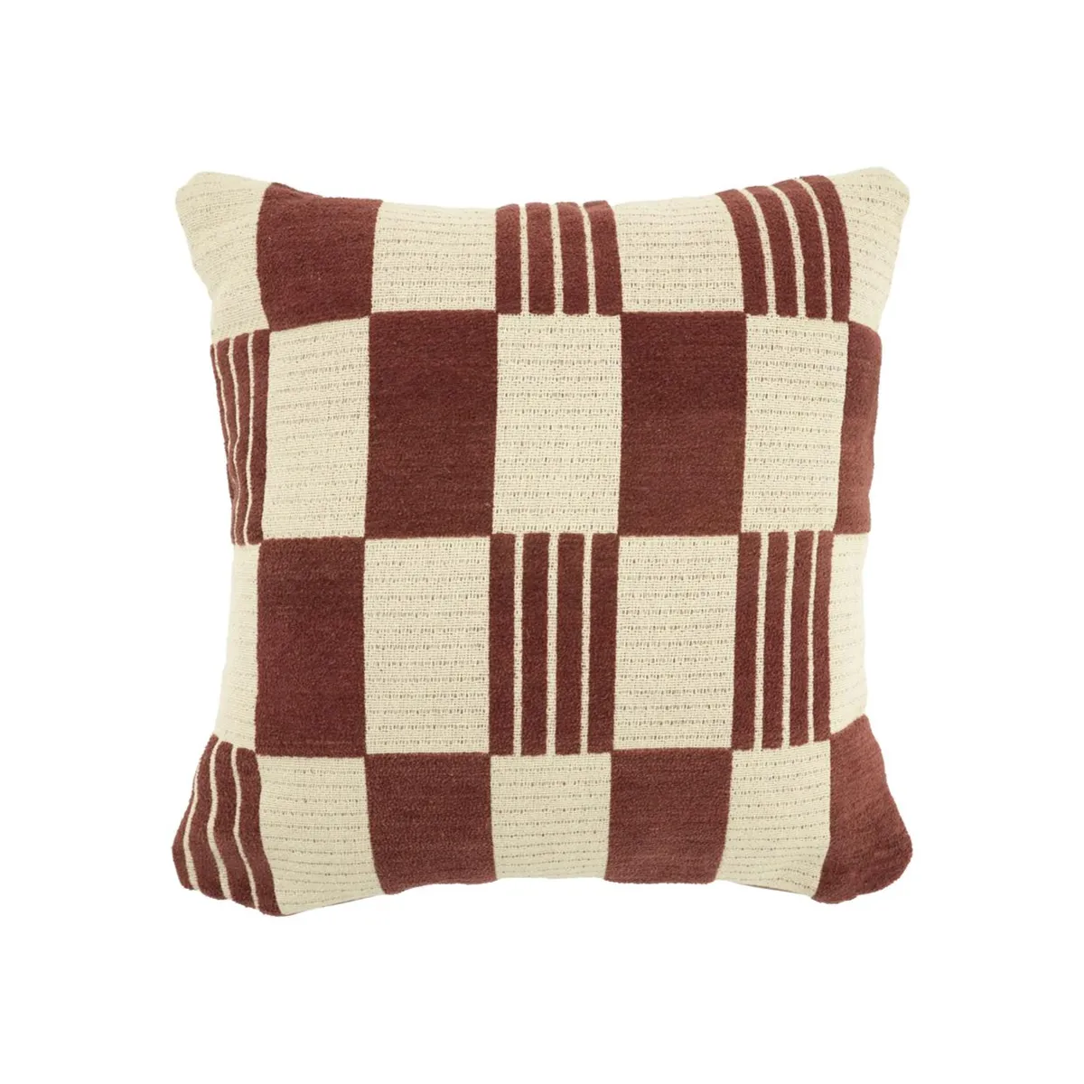 Pillow Twist 45x45 cm - burgundy 45x45 cm