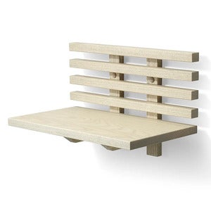 Zece Nattbord grå oljet ask