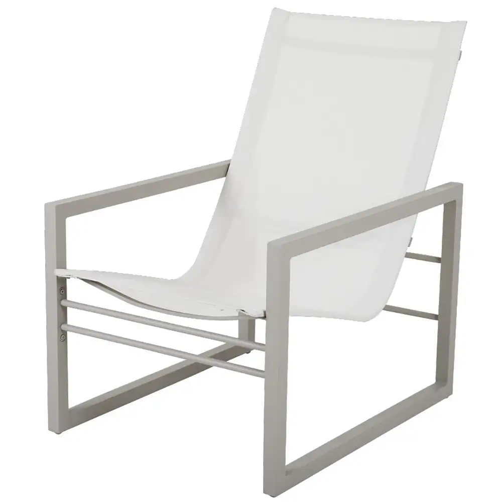 Vevi lenestol Khaki/Offwhite