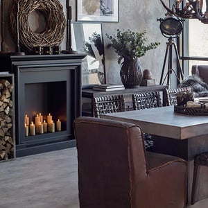 Wreath veggdekorasjon