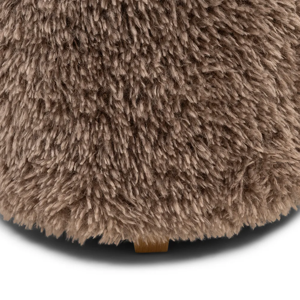 Fotpall Bowery Raccoon Taupe