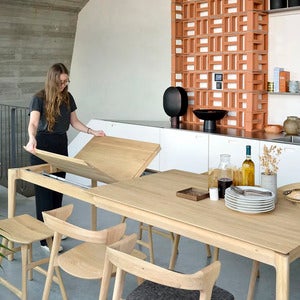 Bok Spisebord 90x160-240 cm Eik
