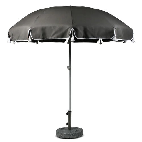 Parasoll 220 cm med dusker grey 30