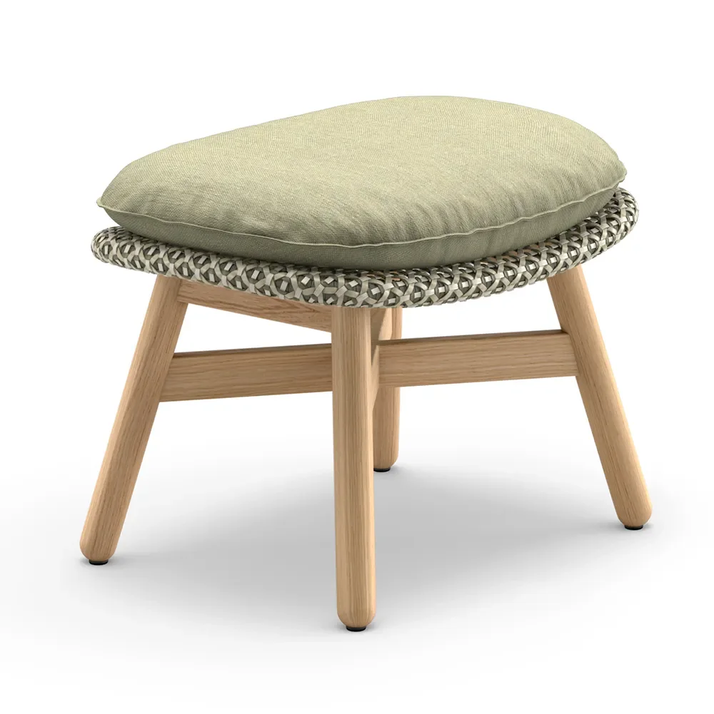 Mbrace fotskammel teak AX6 teak 0205 alloro 0120