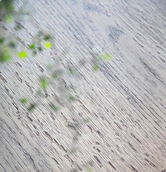 Trent utvidbart spisebord 130–250 X 130 cm antikkgrå Artwood