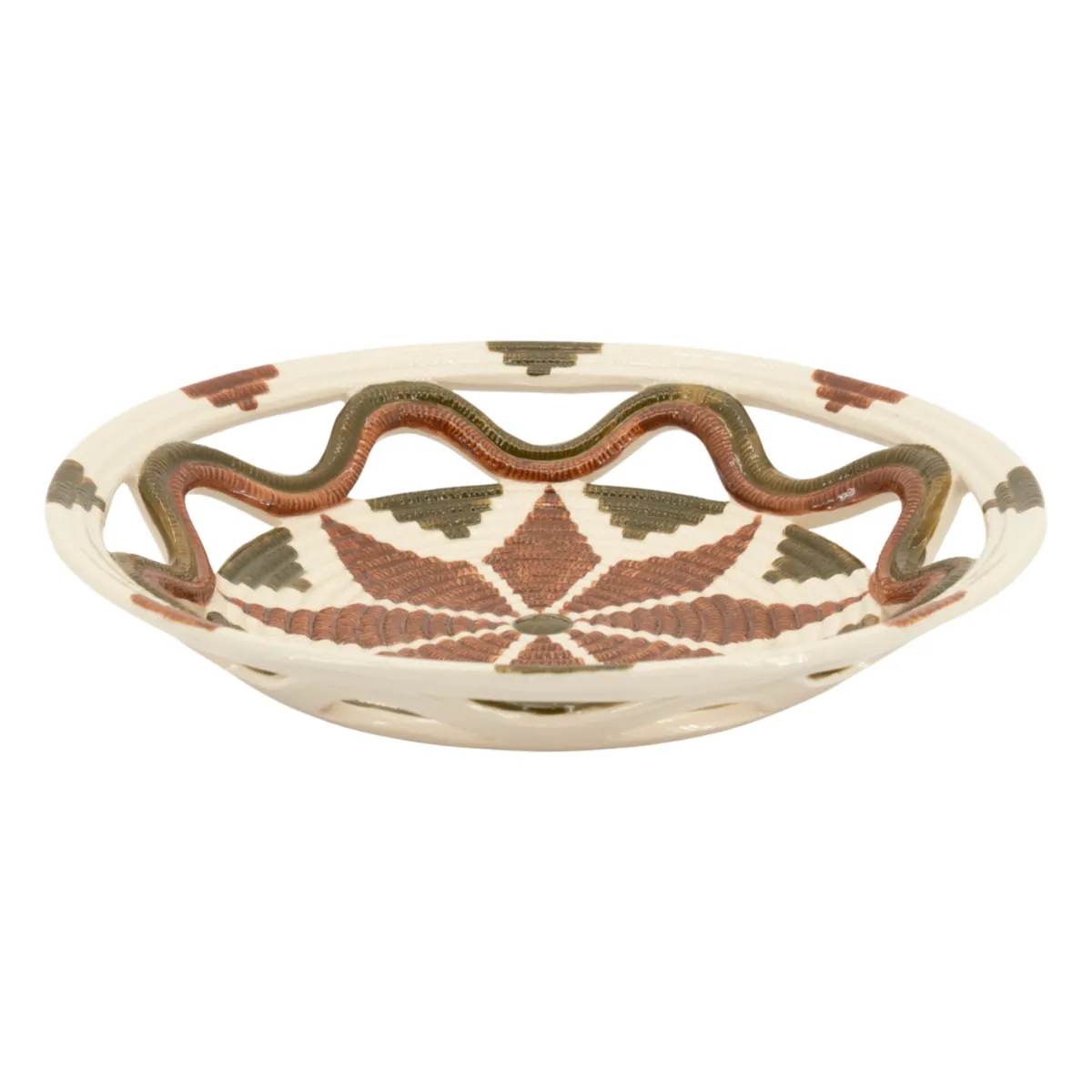 Vloom Skål 29,5x29,5x6,8 cm Leirtøy Multicolour