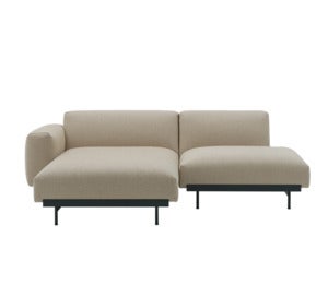 In Situ 2-seters modulsofa Config 6-Ecriture 240/Svart