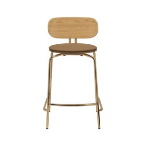 Curious lav barkrakk eik/messing Sugar Brown