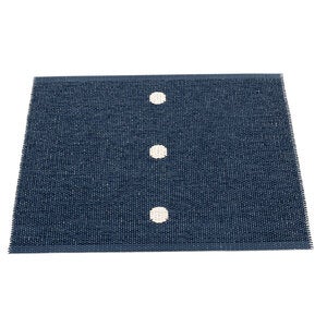 Peg matte 70x60 cm dark blue / vanilla 