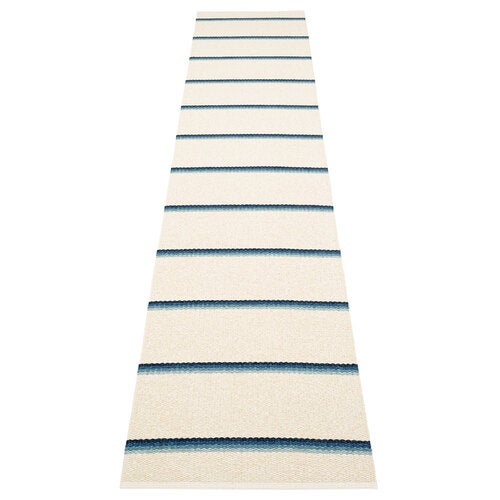 Olle matte 70x360 cm blue / background vanilla 