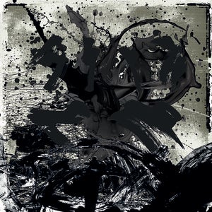 Veggdekor The Samurai 120x120 cm