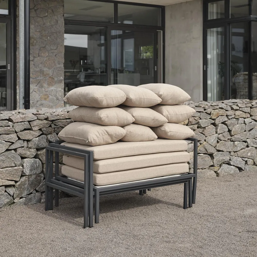 Allie Hjørnesofa Barley/Anthracite