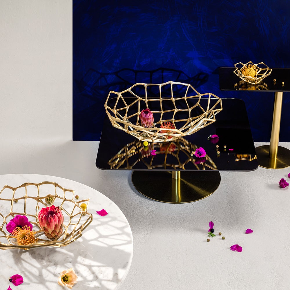 Bone Skål ekstra stor messing