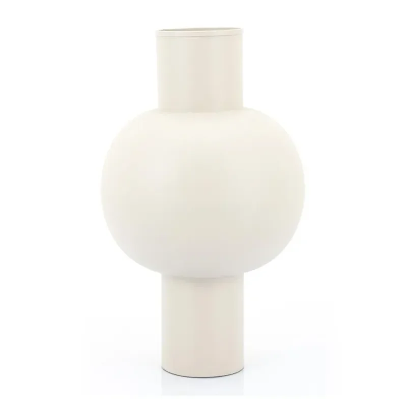 Ola large 25.5x25.5x43 cm jern hvit