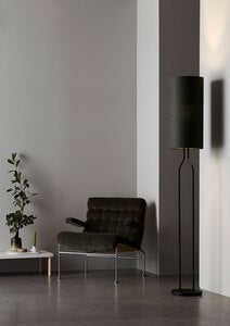 Gulvlampe Bottle Sand Structure Exkl Textile Shade