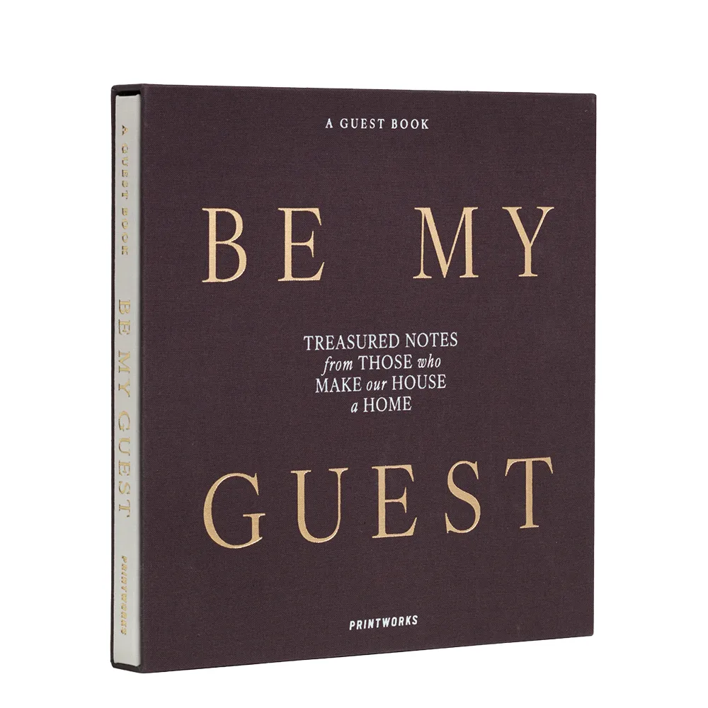 Gjesteboken Anthracite Be My Guest