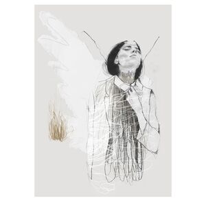 Anna Bülow poster Fire Flie 50x70 cm